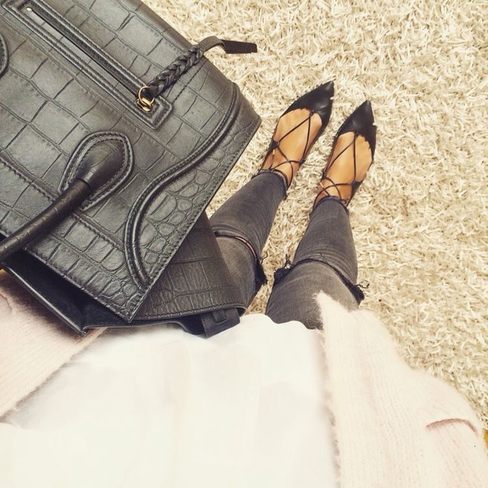 Aguazurra Christy biscotti flats